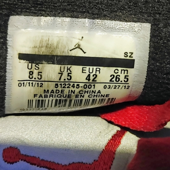 Air Jordan Retro 5 Basketball Sneakers - Picture 9 of 9